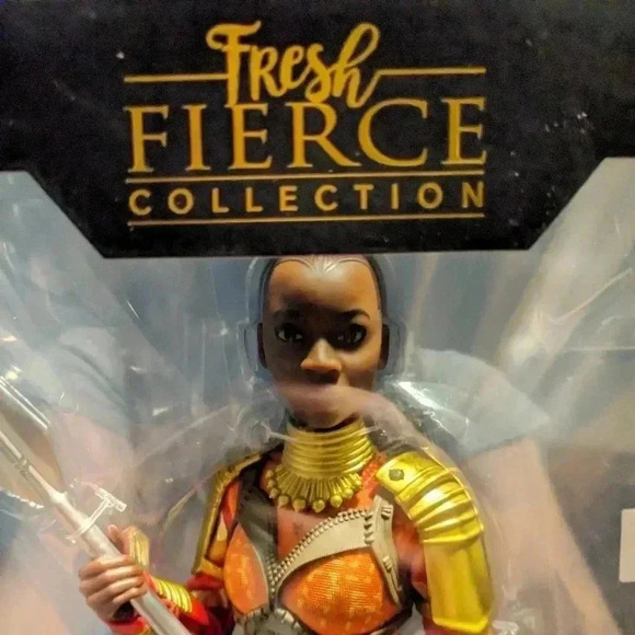 Wakanda Forever Okoye Doll Fresh Fierce Collection - Picture 7 of 7